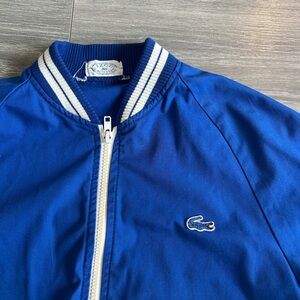 Vintage Lacoste Blue Jacket sz sm/md